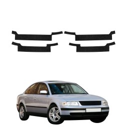 Powłoka techniczna na progi do Volkswagen Passat B5 Sedan (1996-2000) GRIZZ 4w1 HeavyDuty Czarna