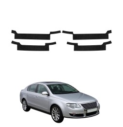 Powłoka techniczna na progi do Volkswagen Passat B6 Sedan (2005-2010) GRIZZ 4w1 HeavyDuty Czarna