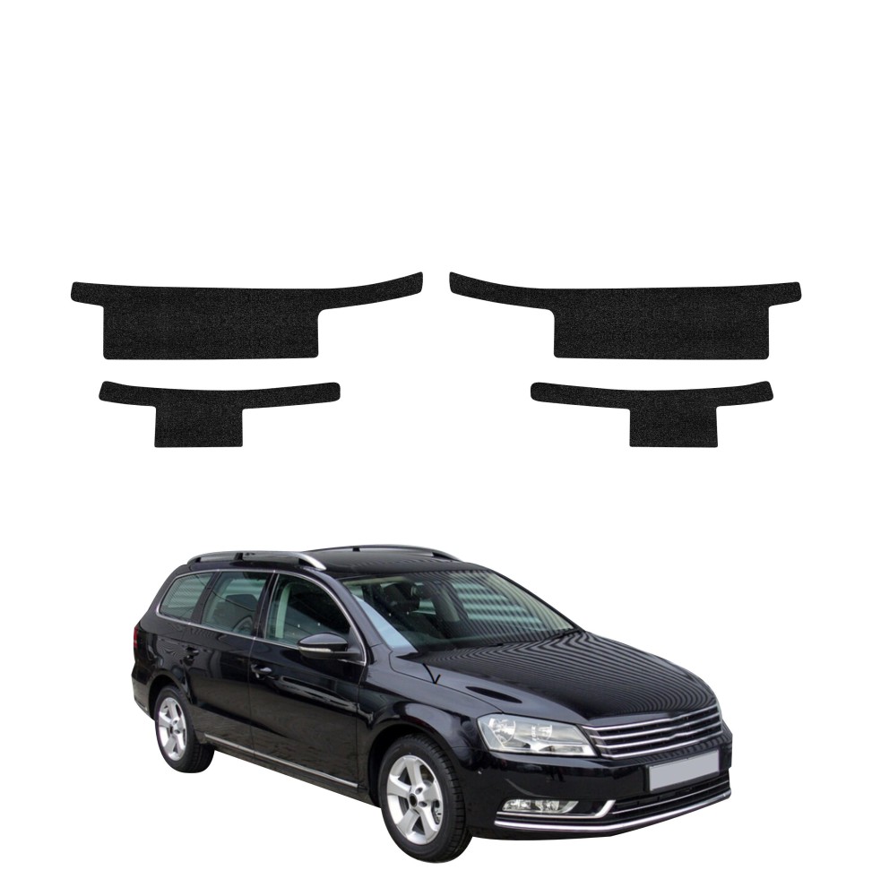 Powłoka techniczna na progi do Volkswagen Passat B7 Variant (2010-2014) GRIZZ 4w1 HeavyDuty Czarna