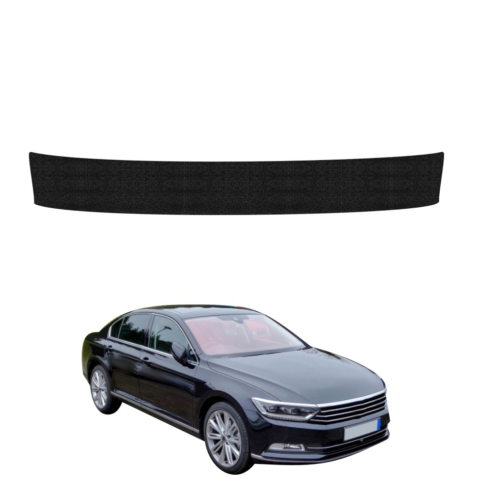 Powłoka techniczna na próg bagażnika do Volkswagen Passat B8 Sedan (2014-2022) GRIZZ HeavyDuty Czarna