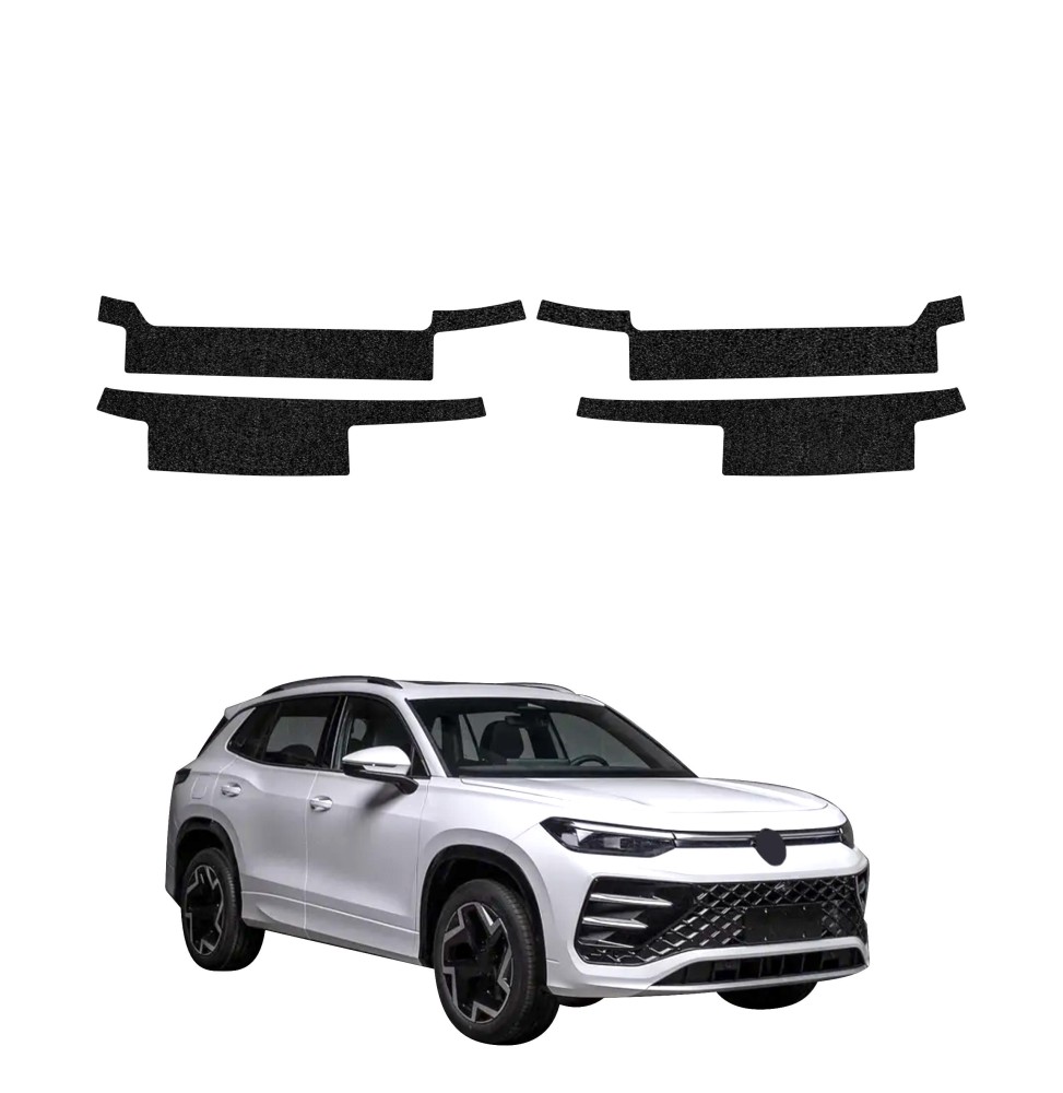 Powłoka techniczna na progi do Volkswagen Tayron (2025-2026) GRIZZ 4w1 HeavyDuty Czarna