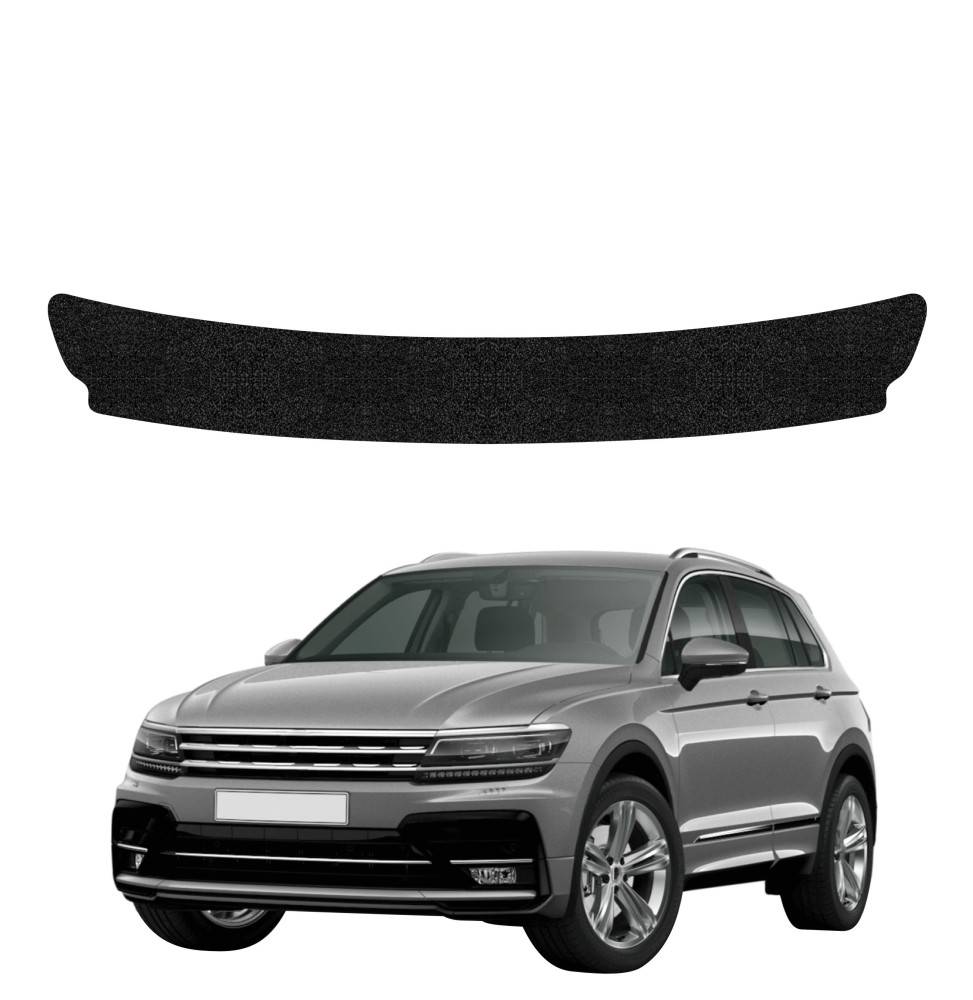 Powłoka techniczna na próg bagażnika do Volkswagen Tiguan 2 (2016-2020) GRIZZ HeavyDuty Czarna