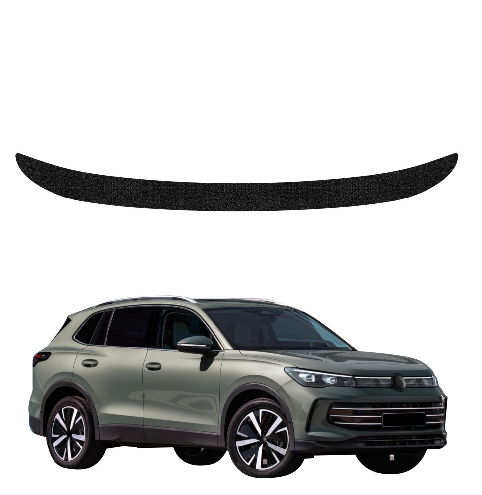 Powłoka techniczna na próg bagażnika do Volkswagen Tiguan 3 (2024-2026) GRIZZ HeavyDuty Czarna