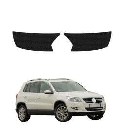 Powłoka techniczna na próg bagażnika do Volkswagen Tiguan 5D (2007-2011) GRIZZ HeavyDuty Czarna