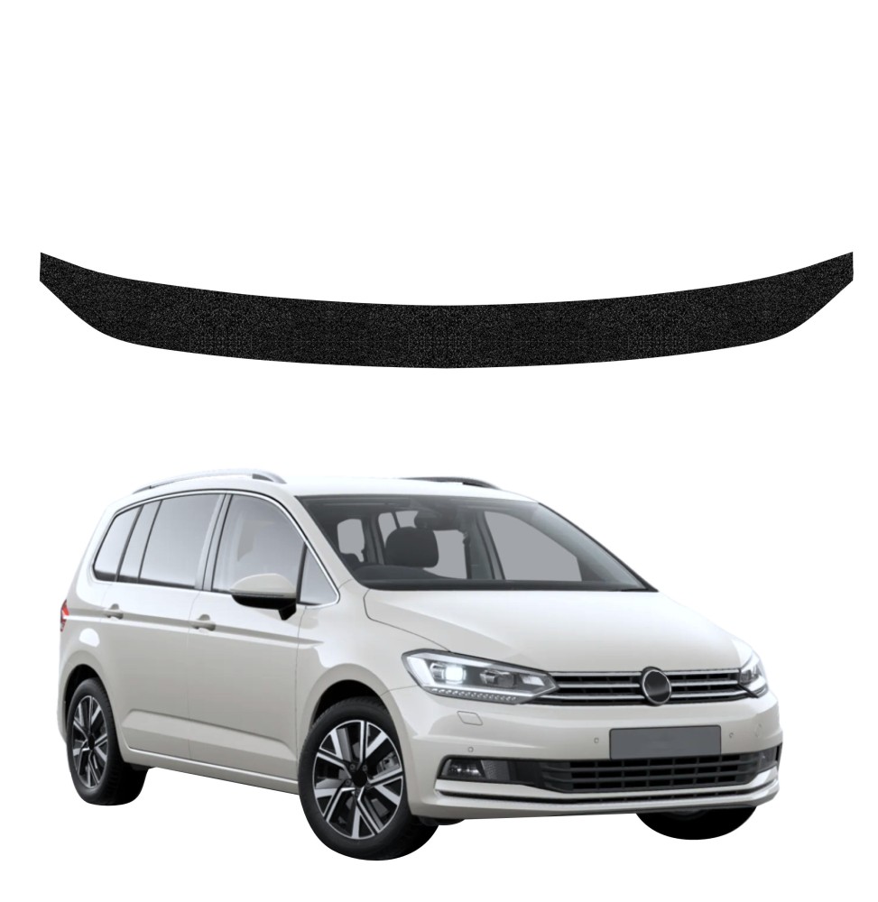 Powłoka techniczna na próg bagażnika do Volkswagen Touran (2024-2026) GRIZZ HeavyDuty Czarna