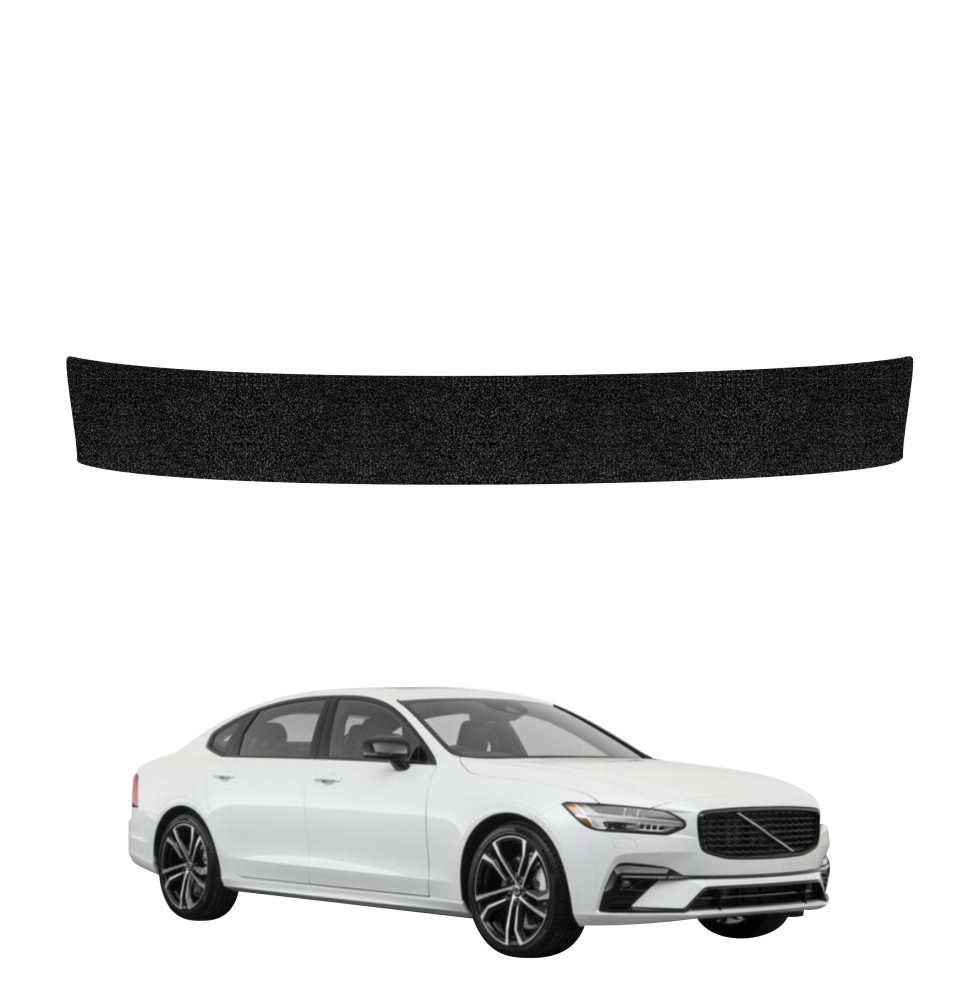 Powłoka techniczna na próg bagażnika do Volvo S90 Sedan 5D (2016-2020) GRIZZ HeavyDuty Czarna