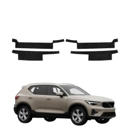 Powłoka techniczna na progi do Volvo XC40 (2022-2026) GRIZZ 4w1 HeavyDuty Czarna
