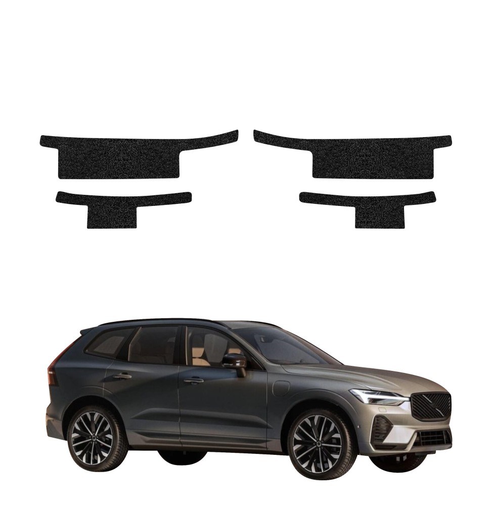 Powłoka techniczna na progi do Volvo XC60 (2025-2026) GRIZZ 4w1 HeavyDuty Czarna