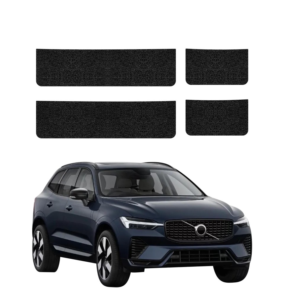 Powłoka techniczna na progi do Volvo XC60 2 (2022-2026) GRIZZ 4w1 HeavyDuty Czarna