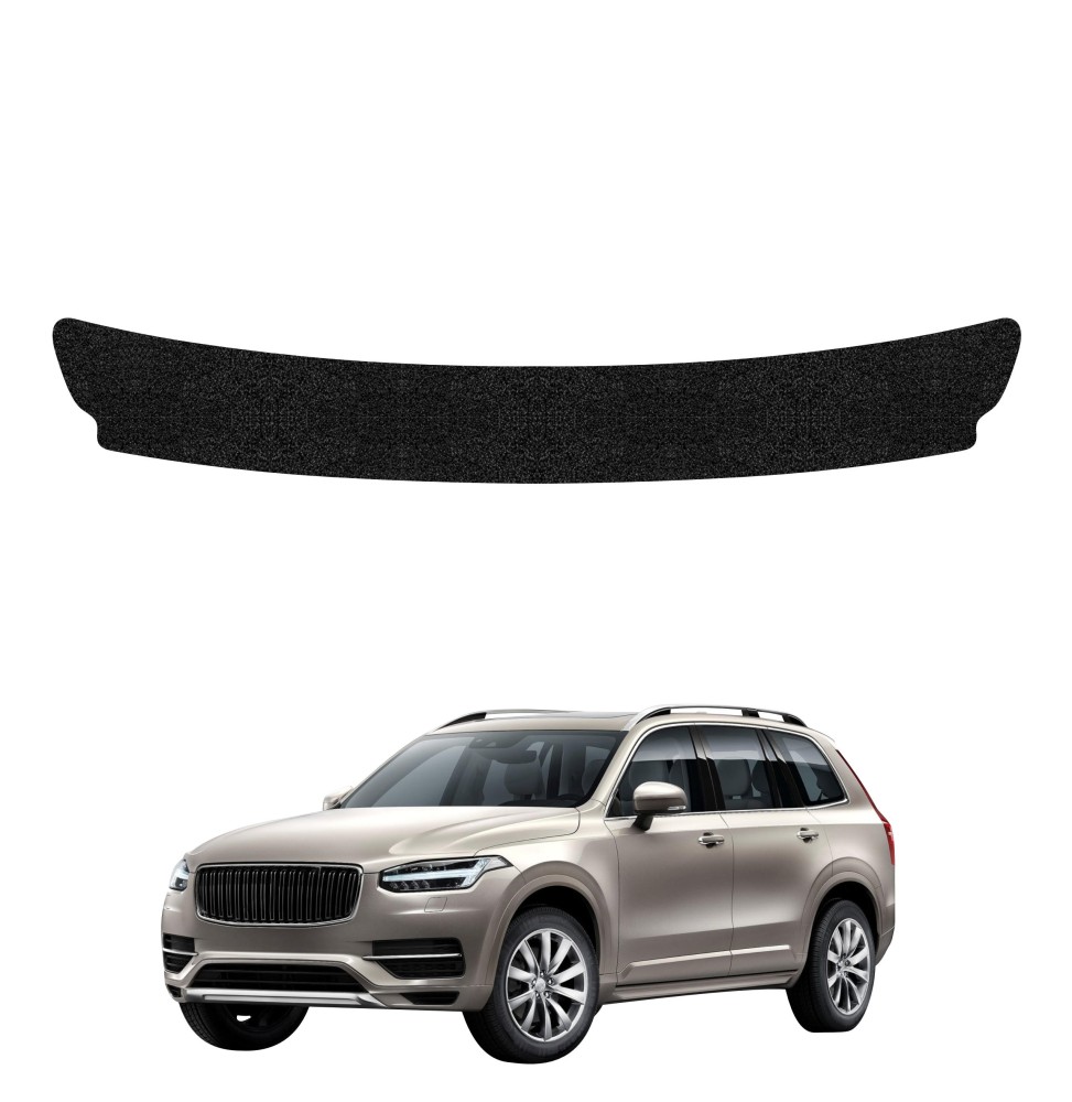 Powłoka techniczna na próg bagażnika do Volvo XC90 (2015-2020) GRIZZ HeavyDuty Czarna