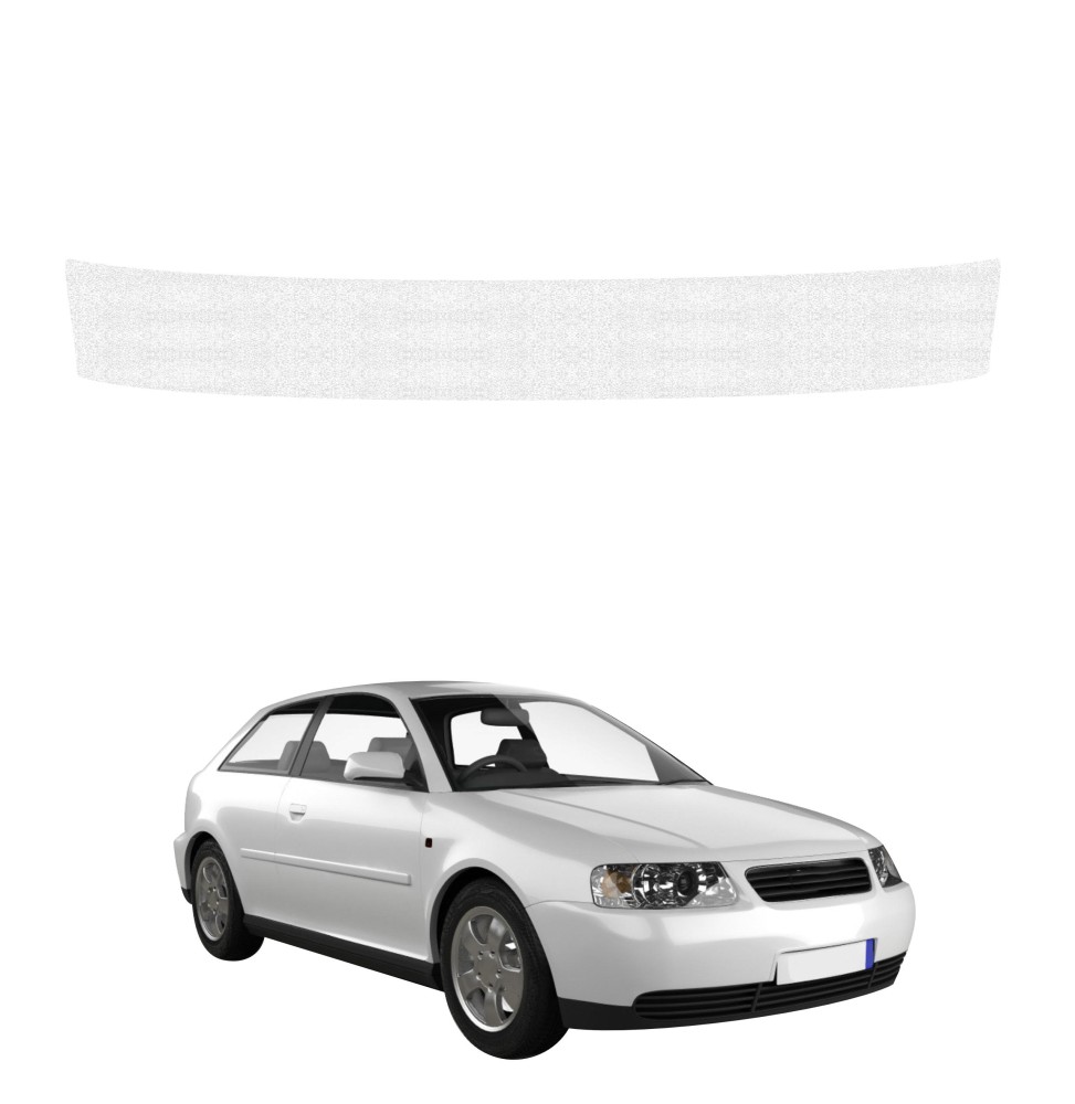 Powłoka techniczna na próg bagażnika do Audi A3 8L Hatchback 3D (1996-2003) GRIZZ HeavyDuty Biała