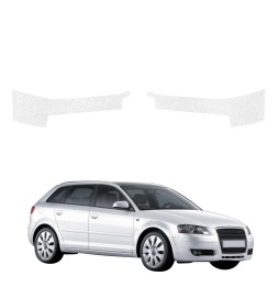 Powłoka techniczna na progi do Audi A3 8P Hatchback 5D (2008-2012) GRIZZ 2w1 HeavyDuty Biała