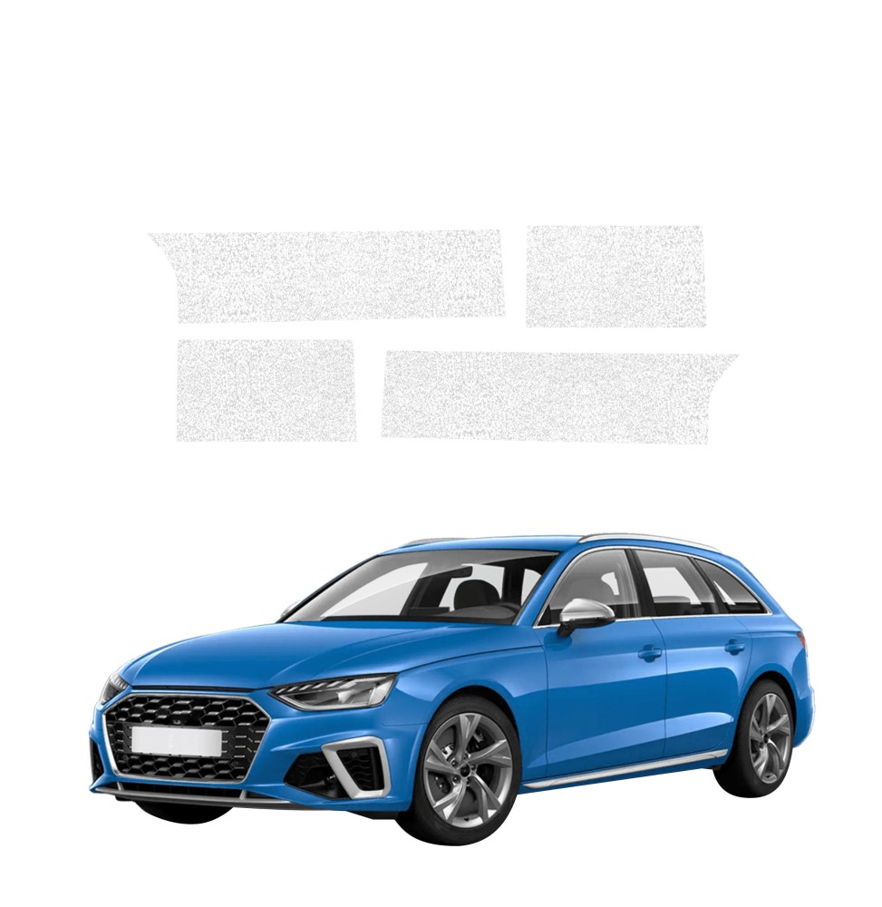 Powłoka techniczna na progi do Audi A4 Avant (2019-2024) GRIZZ 4w1 HeavyDuty Biała