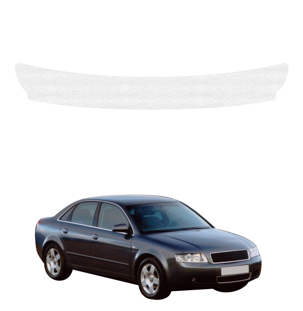 Powłoka techniczna na próg bagażnika do Audi A4 B6 Sedan (2000-2006) GRIZZ HeavyDuty Biała