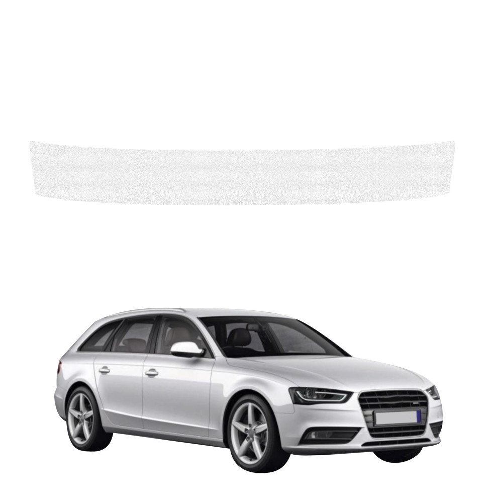 Powłoka techniczna na próg bagażnika do Audi A4 B8 Avant Facelifting (2011-2015) GRIZZ HeavyDuty Biała
