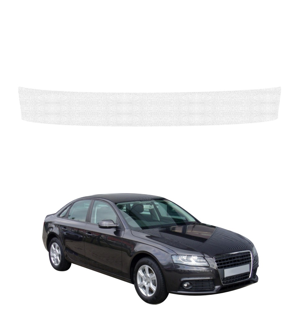 Powłoka techniczna na próg bagażnika do Audi A4 B8 Sedan (2007-2011) GRIZZ HeavyDuty Biała