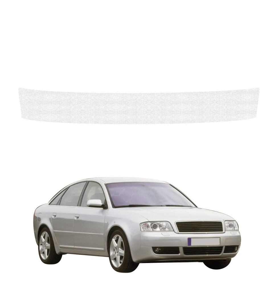 Powłoka techniczna na próg bagażnika do Audi A6 C5 Sedan (1997-2004) GRIZZ HeavyDuty Biała