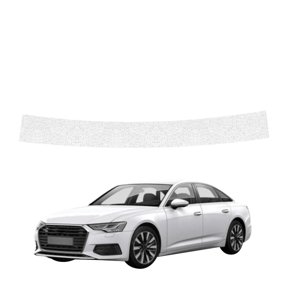 Powłoka techniczna na próg bagażnika do Audi A6 C8 Sedan (2018-2023) GRIZZ HeavyDuty Biała