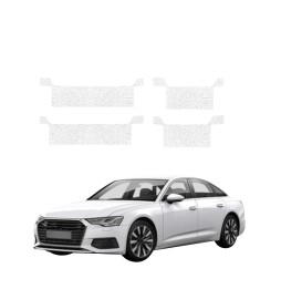 Powłoka techniczna na progi do Audi A6 C8 Sedan (2018-2023) GRIZZ 4w1 HeavyDuty Biała