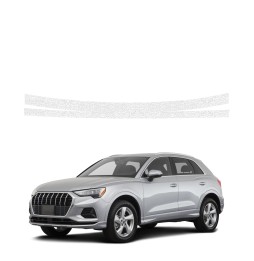 Powłoka techniczna na próg bagażnika do Audi Q3 Sportback (2018-2025) GRIZZ HeavyDuty Biała
