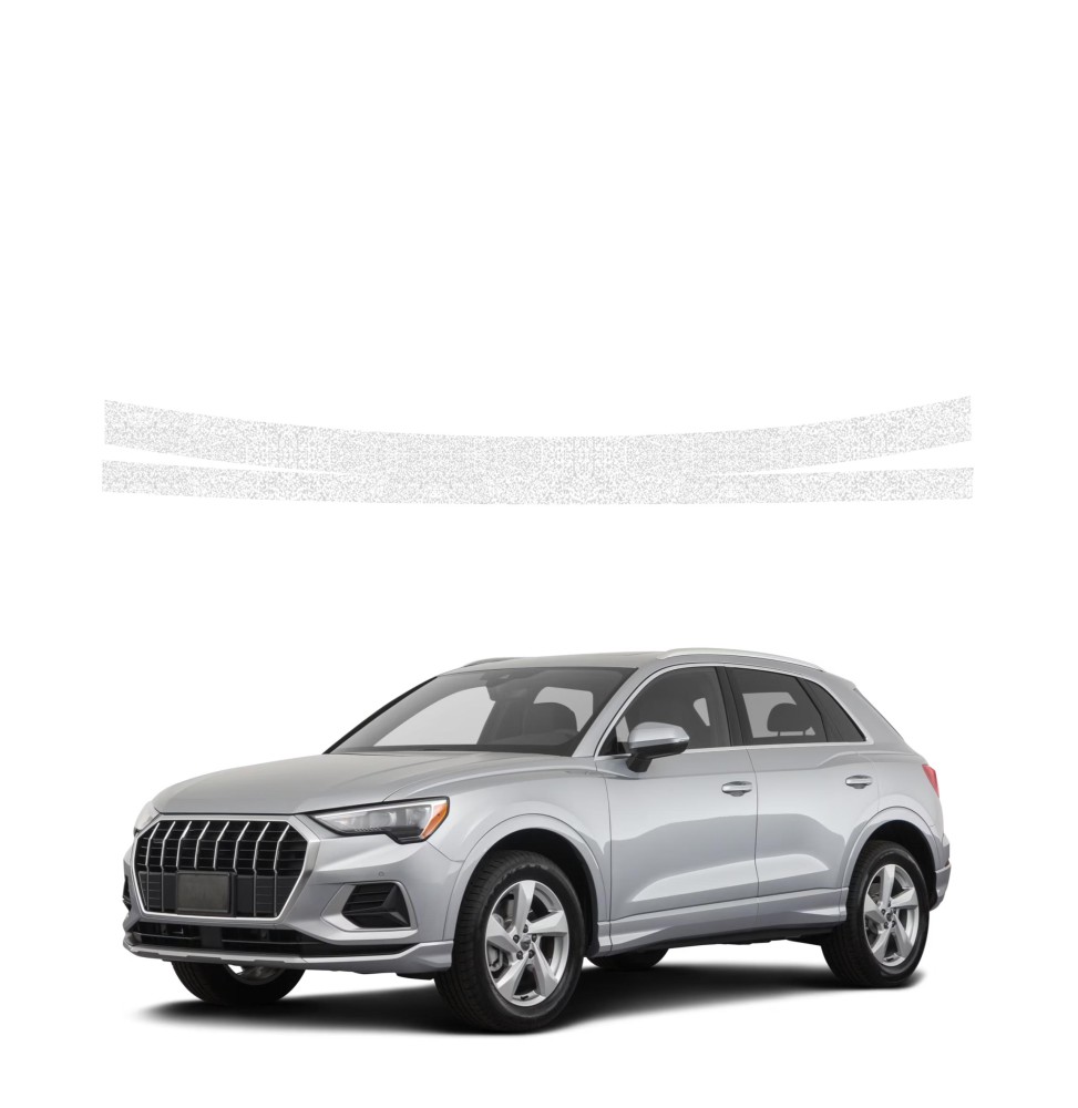 Powłoka techniczna na próg bagażnika do Audi Q3 Sportback (2018-2025) GRIZZ HeavyDuty Biała