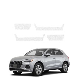 Powłoka techniczna na progi do Audi Q3 Sportback (2018-2025) GRIZZ 4w1 HeavyDuty Biała