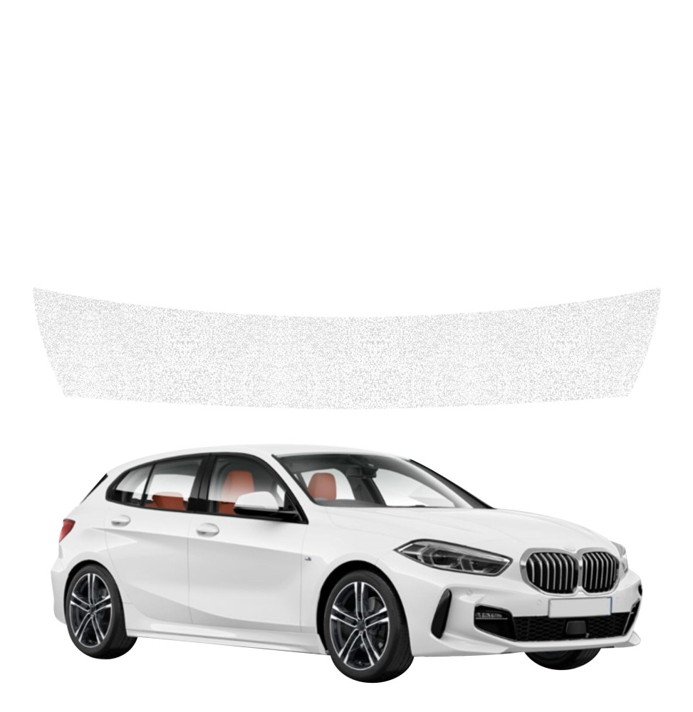 Powłoka techniczna na próg bagażnika do BMW 1 118i (2020-2026) GRIZZ HeavyDuty Biała