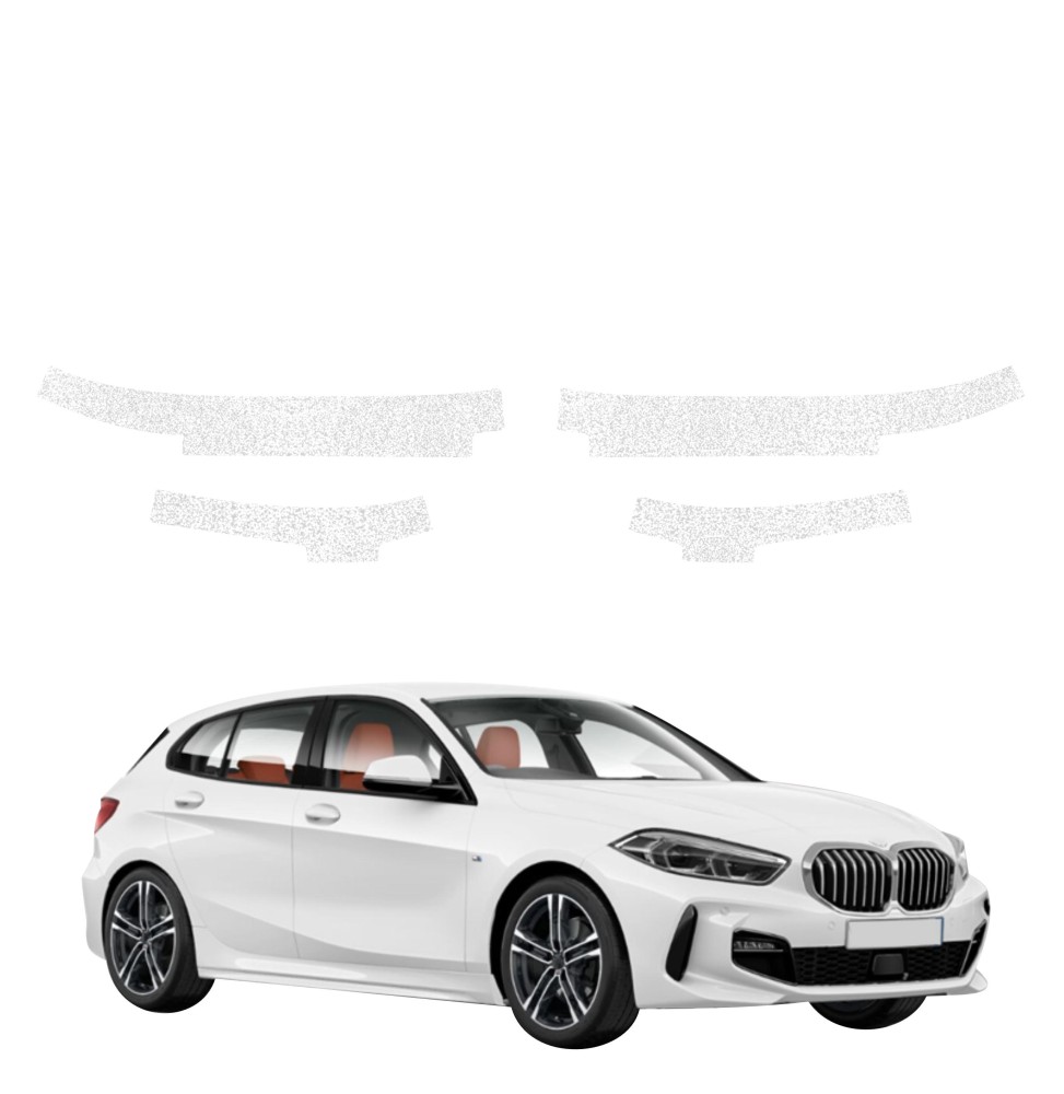 Powłoka techniczna na progi do BMW 1 118i (2020-2026) GRIZZ 4w1 HeavyDuty Biała