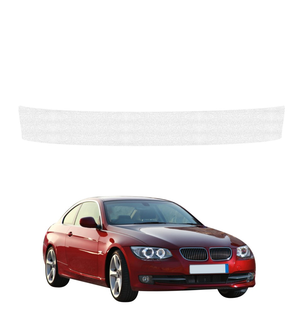 Powłoka techniczna na próg bagażnika do BMW 3 E92 Coupe LCI (2010-2013) GRIZZ HeavyDuty Biała