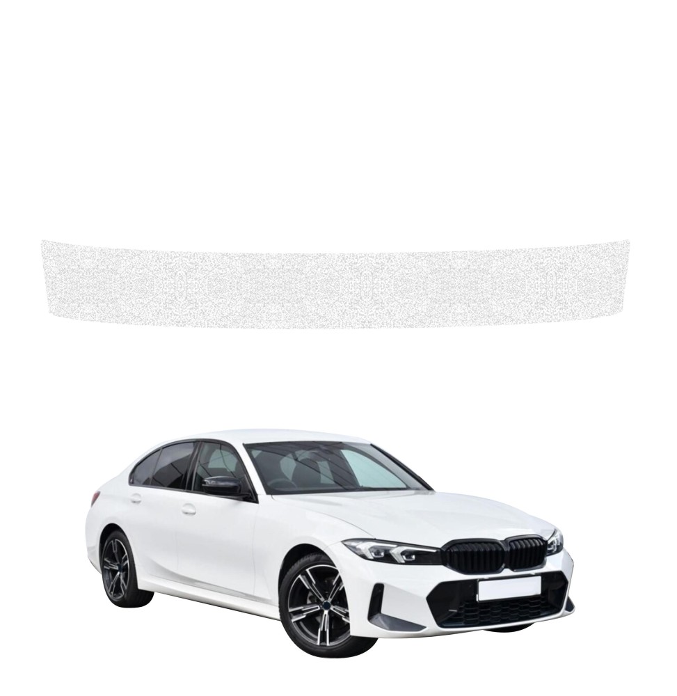 Powłoka techniczna na próg bagażnika do BMW 3 G20 Sedan (2022-2026) GRIZZ HeavyDuty Biała