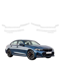 Powłoka techniczna na progi do BMW 3 Sedan (2025-2026) GRIZZ 4w1 HeavyDuty Biała