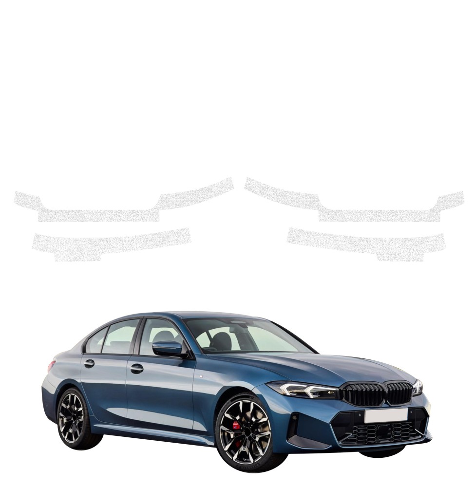 Powłoka techniczna na progi do BMW 3 Sedan (2025-2026) GRIZZ 4w1 HeavyDuty Biała