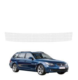 Powłoka techniczna na próg bagażnika do BMW 5 E61 Kombi LCI (2007-2010) GRIZZ HeavyDuty Biała