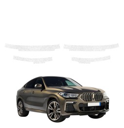 Powłoka techniczna na progi do BMW X6M (2019-2023) GRIZZ 4w1 HeavyDuty Biała