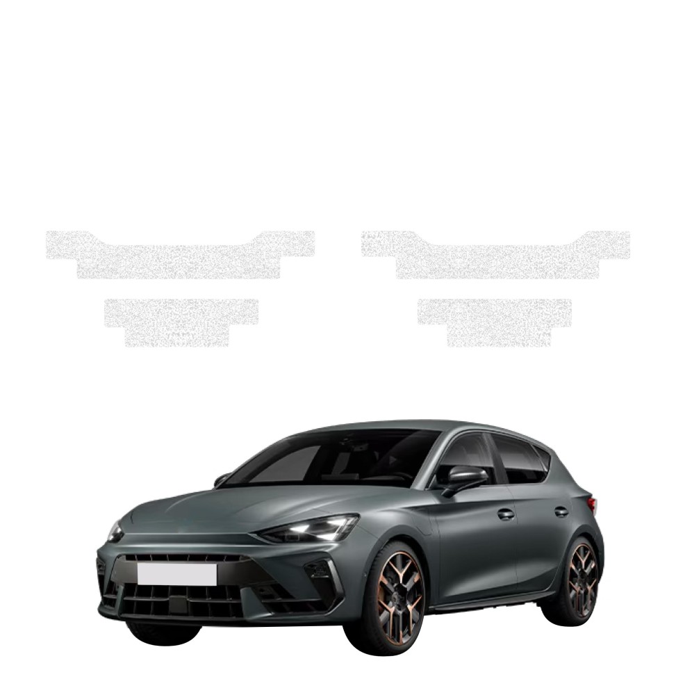 Powłoka techniczna na progi do Cupra Leon Sportstourer (2024-2026) GRIZZ 4w1 HeavyDuty Biała