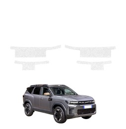 Powłoka techniczna na progi do Dacia Bigster (2025-2026) GRIZZ 4w1 HeavyDuty Biała