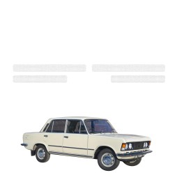 Powłoka techniczna na progi do Fiat 125P (1967-1991) GRIZZ 4w1 HeavyDuty Biała