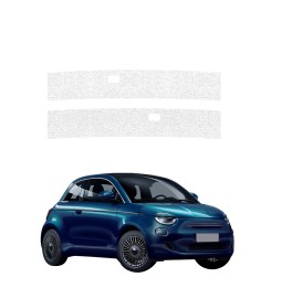 Powłoka techniczna na progi do Fiat 500 (2016-2026) GRIZZ 2w1 HeavyDuty Biała