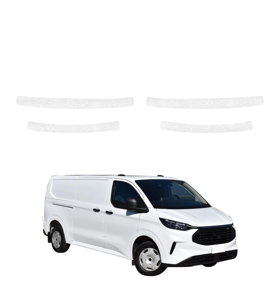 Powłoka techniczna na progi do Ford Custom (2023-2026) GRIZZ 4w1 HeavyDuty Biała