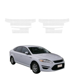 Powłoka techniczna na progi do Ford Mondeo Mk4 (2010-2014) GRIZZ 4w1 HeavyDuty Biała