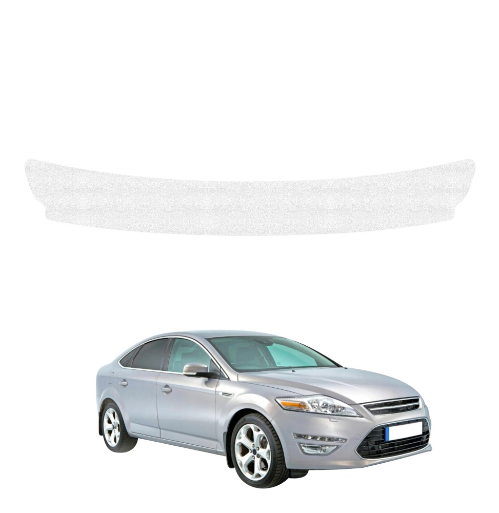 Powłoka techniczna na próg bagażnika do Ford Mondeo Mk4 Sedan (2007-2014) GRIZZ HeavyDuty Biała