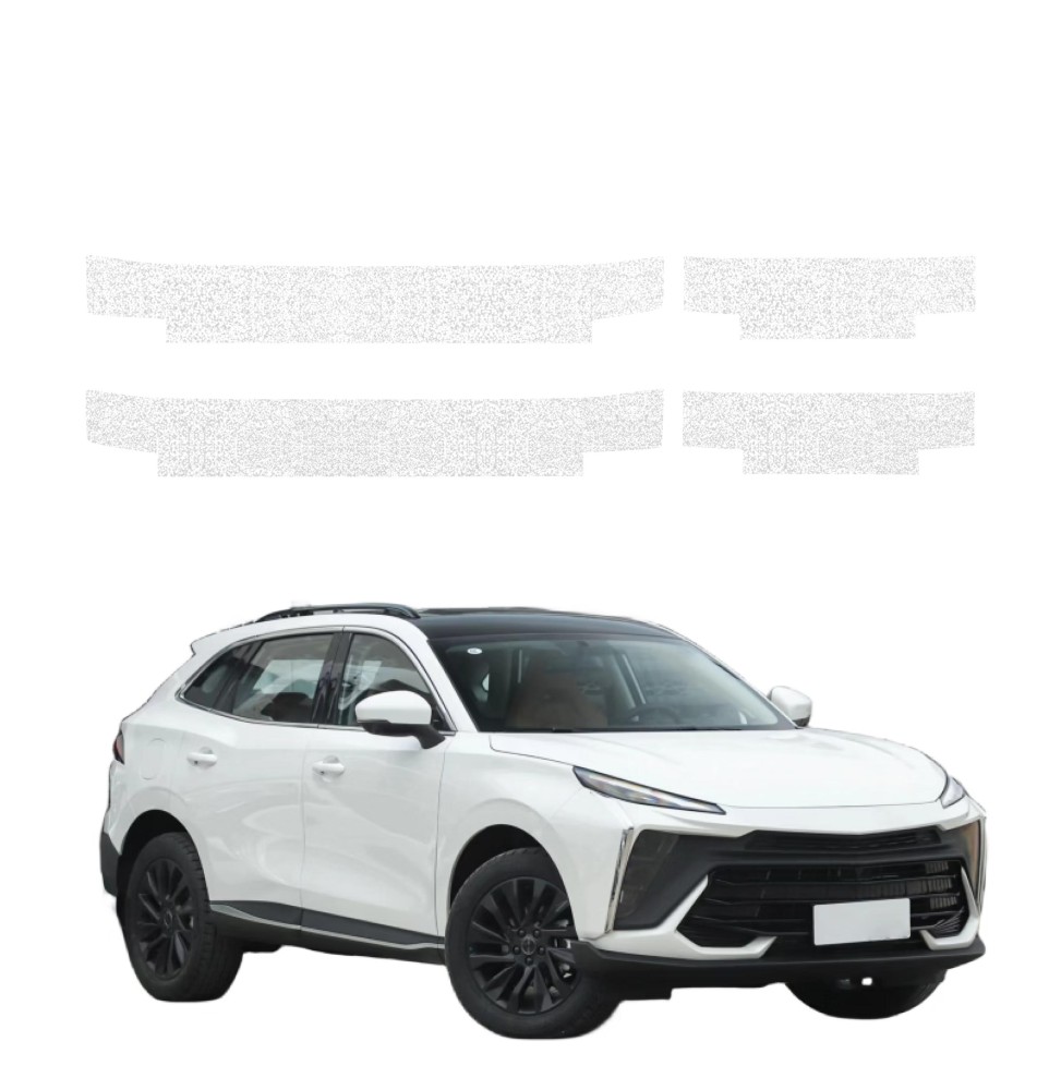 Powłoka techniczna na progi do Forthing T5 Evo (2024-2026) GRIZZ 4w1 HeavyDuty Biała