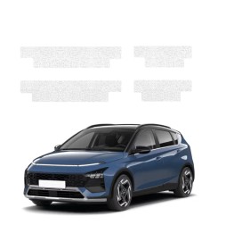 Powłoka techniczna na progi do Hyundai Bayon (2024-2026) GRIZZ 4w1 HeavyDuty Biała