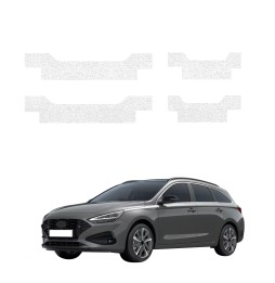 Powłoka techniczna na progi do Hyundai i30 Wagon (2020-2026) GRIZZ 4w1 HeavyDuty Biała