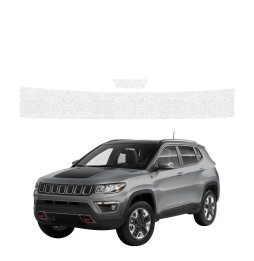 Powłoka techniczna na próg bagażnika do Jeep Compass (2020-2024) GRIZZ 2w1 HeavyDuty Biała