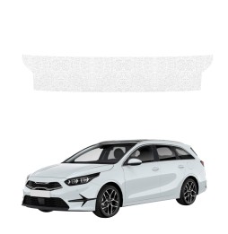 Powłoka techniczna na próg bagażnika do Kia Ceed SW Kombi (2021-2025) GRIZZ HeavyDuty Biała