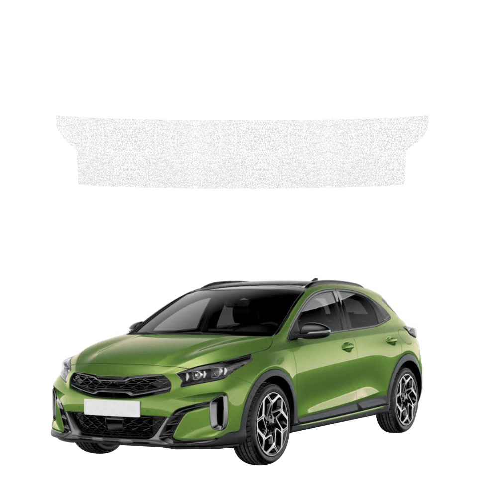Powłoka techniczna na próg bagażnika do Kia XCeed (2022-2025) GRIZZ HeavyDuty Biała