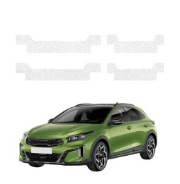Powłoka techniczna na progi do Kia XCeed (2022-2025) GRIZZ 4w1 HeavyDuty Biała