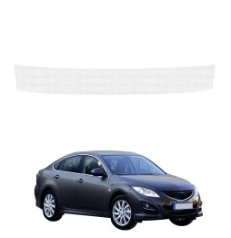 Powłoka techniczna na próg bagażnika do Mazda 6 2 Sedan 4D (2010-2013) GRIZZ HeavyDuty Biała