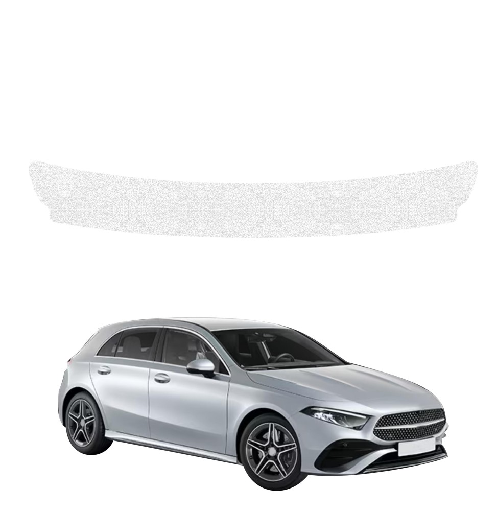 Powłoka techniczna na próg bagażnika do Mercedes A Klasa W177 (2018-2026) GRIZZ HeavyDuty Biała